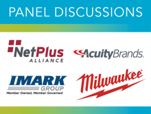 NetPlus Alliance, AcuityBrands, IMARK, Milwaukee Tool