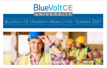BlueVolt CE University Summer 2021 newsletter