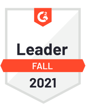G2 Leader Fall 2021 Badge
