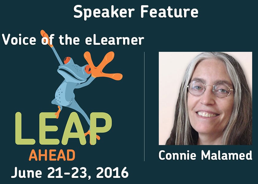 Interview with LEAP Ahead Keynote Speaker Connie Malamed