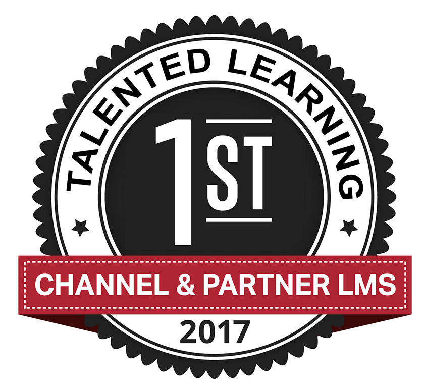 1st Place Talented Learning Channel & Partner LMS 2017 Award