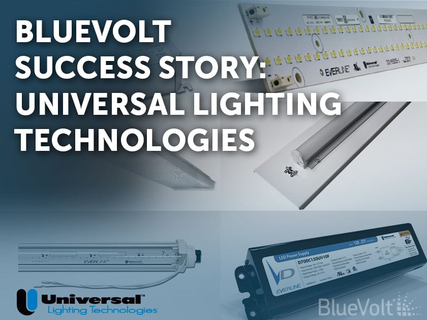 BlueVolt Success Story Universal Lighting Technologies